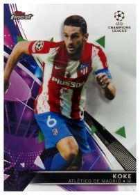 Koke - Topps Finest UEFA Champions League Base Set 2021-22, Nr. 27