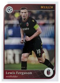 Lewis Ferguson - Topps Merlin Chrome UEFA Club Competitions Base Set 2024-25, Nr. 186