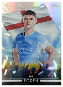 Phil Foden - Topps Flagship Premier League Flying the Flag 2026-27, Nr. FF 18 – Insert
