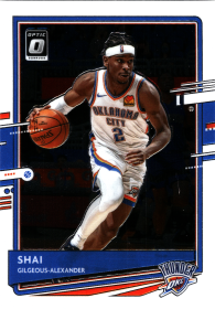 Shai Gilgeous-Alexander - Panini Donruss Optic Base Set 2020-21, Nr. 143
