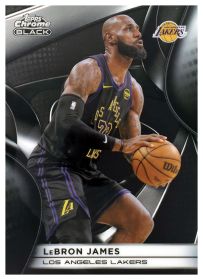 LeBron James - Topps Chrome Black Base Set 2025-26, Nr. 80