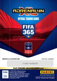 Alessandro Costacurta - Panini Adrenalyn XL FIFA 365 Fan Favourites 2026-27, Nr. 371 – Blue, Insert