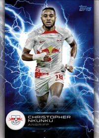 Christopher Nkunku - Topps RB Leipzig Fan Set Super Electrics 2022-23, Nr. LES-5 – Insert