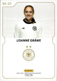 Lisanne Gräwe - Panini DFB-Frauen Team-Set Base Set 2025, Nr. BA-10
