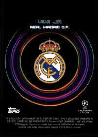 Vini Jr - Topps UEFA Club Competitions Showtime 2023-24