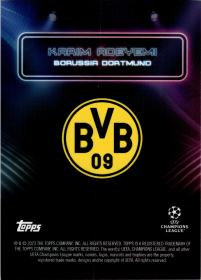 Karim Adeyemi - Topps UEFA Club Competitions Showtime 2023-24