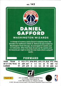 Daniel Gafford - Panini Donruss Base Set 2021-22, Nr. 143