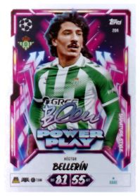 Héctor Bellerín - Topps Match Attax UEFA Club Competitions Power Play Signature Style 2026-27, Nr. 204
