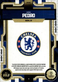 João Pedro - Topps Gold UEFA Club Competitions 2025-26