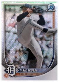 Tarik Skubal - Topps Bowman Chrome Base Set 2025, Nr. 95 – Mojo Refractor