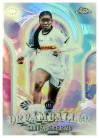 Kadhiya De Ceuster - Topps Chrome UEFA Women's Champions League Dreamballer 2025-26, Nr. DB-1 – Rookie Card, Insert