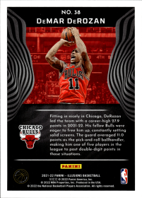 DeMar DeRozan - Panini Illusions Base Set 2021-22, Nr. 38