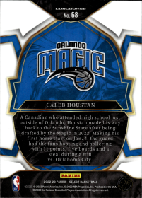Caleb Houstan - Panini Select Concourse 2022-23, Nr. 68 – Rookie Card