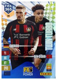 Robert Andrich / Eliesse Ben Seghir - Panini Adrenalyn XL FIFA 365 Twin Turbo 2026-27, Nr. 302 – Insert