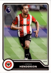 Jordan Henderson - Topps Flagship Premier League Base Set 2026-27, Nr. 69