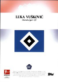 Luka Vušković - Topps Bundesliga International Stars Base Set 2025-26