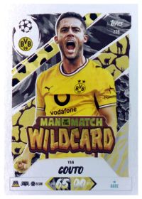 Yan Couto - Topps Match Attax UEFA Club Competitions Man of the Match Wildcard 2026-27, Nr. 239