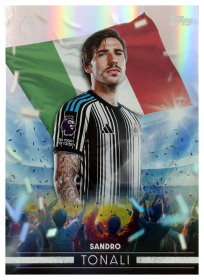 Sandro Tonali - Topps Flagship Premier League Flying the Flag 2026-27, Nr. FF 21 – Insert
