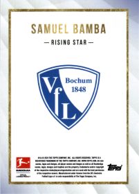 Samuel Bamba - Topps Bundesliga Summer Signings Rising Star 2024-25