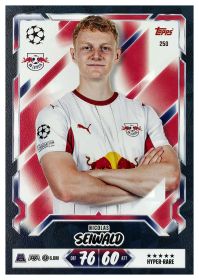 Nicolas Seiwald - Topps Match Attax UEFA Club Competitions Base Set 2026-27, Nr. 250 – Hyper Rare