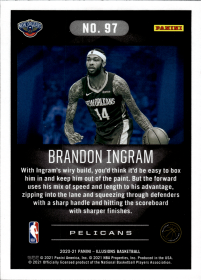 Brandon Ingram - Panini Illusions Base Set 2020-21, Nr. 97
