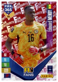 Édouard Mendy - Panini Adrenalyn XL FIFA 365 Fan Favourites 2026-27, Nr. 359 – Red, Insert