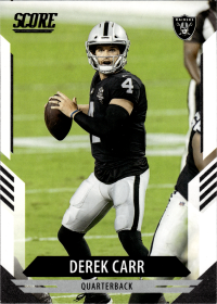 Derek Carr - Panini Score Base Set 2021, Nr. 224