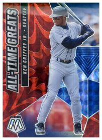 Ken Griffey Jr. - Panini Mosaic All-Time Greats 2021, Nr. ATG7 – Silver Prizm, Insert
