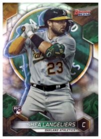 Shea Langeliers - Topps Bowman's Best Base Set 2023, Nr. 24 – Rookie Card