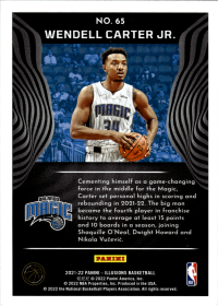 Wendell Carter Jr. - Panini Illusions Base Set 2021-22, Nr. 65