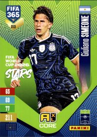 Giuliano Simeone - Panini Adrenalyn XL FIFA 365 FIFA World Cup 2026 Stars 2026-27, Nr. 213
