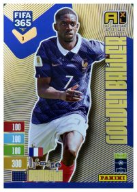 Ousmane Dembélé - Panini Adrenalyn XL FIFA 365 Golden Baller 2026-27, Nr. 3 – Insert