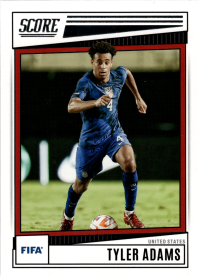 Tyler Adams - Panini Score FIFA Base Set 2022-23, Nr. 199