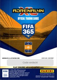 Florian Wirtz - Panini Adrenalyn XL FIFA 365 Fan Favourites 2026-27, Nr. 375 – Blue, Insert