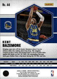 Kent Bazemore - Panini Mosaic Base Set 2020-21, Nr. 44