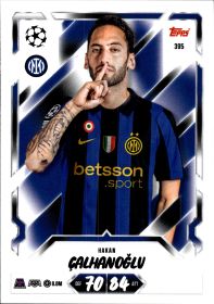 Hakan Çalhanoğlu - Topps Match Attax UEFA Club Competitions Base Set 2026-27, Nr. 395