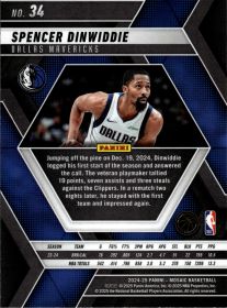 Spencer Dinwiddie - Panini Mosaic Base Set 2024-25, Nr. 34