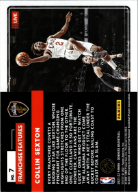 Collin Sexton - Panini Donruss Franchise Features 2021-22, Nr. 7
