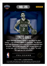 Lonzo Ball - Panini Illusions Base Set 2020-21, Nr. 25