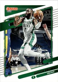 Jaylen Brown - Panini Donruss Base Set 2021-22, Nr. 164