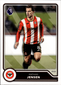 Mathias Jensen - Topps Flagship Premier League Base Set 2026-27, Nr. 68
