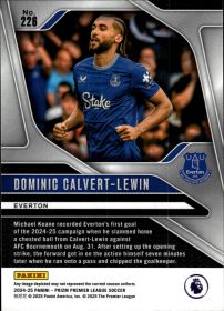 Dominic Calvert-Lewin - Panini Prizm Premier League Base Set 2024-25, Nr. 226