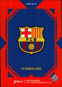 FC Barcelona - DAKA FC Barcelona Top Audience Base Set 2025-26, Nr. FCB-32-A