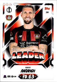 Robert Andrich - Topps Match Attax UEFA Club Competitions Leader 2026-27, Nr. 284