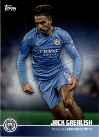 Jack Grealish - Topps Manchester City Team Set Base Set 2021-22