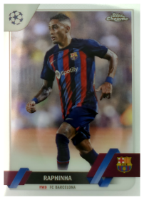 Raphinha - Topps Chrome UEFA Club Competitions Base Set 2022-23, Nr. 164