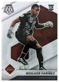 Wuilker Faríñez - Panini Mosaic FIFA Road to World Cup Base Set 2021-22, Nr. 96 – Rookie Card
