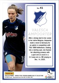 Valesca Ampoorter - Panini Frauen-Bundesliga TC Collection Base Set 2025-26, Nr. 41