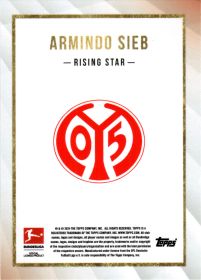 Armindo Sieb - Topps Bundesliga Summer Signings Rising Star 2024-25