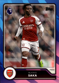 Bukayo Saka - Topps Flagship Premier League Base Set 2026-27, Nr. 32 – Premier League Parallel